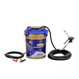 T25 24V直流带电瓶夹桶盖式黄油机